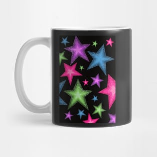 glitter stars Mug